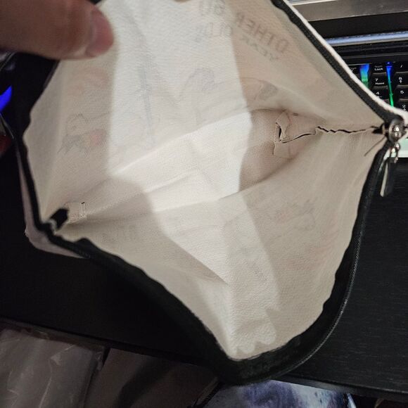 Funny 60th Birthday Unicorn Pole Dancing Canvas Makeup Bag Cosmetic Pouch - Picture 4 of 4